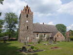 B�rnicke, evangelische Kirche, fr�hgotische Feldsteinkirche aus dem 14.