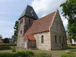 Seefeld, evangelische Dorfkirche, sp�tgotischer Saalbau aus dem 14.
