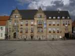 Eberswalde, barockes Rathaus, erbaut 1775 am Marktplatz, Kreis Barnim (19.09.2012)