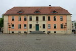 Rathaus am Marktplatz in Bernau bei Berlin am 01.