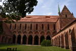 CHORIN (Landkreis Barnim), 20.06.2019, Kloster Chorin, eine ehemalige gotische Zisterzienserabtei; Blick auf das Hauptschiff der Kirche