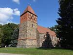 Wildau-Wentdorf, evangelische Kirche, Feldsteinkirche aus dem 13.