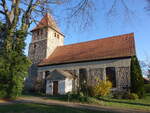 Krugau, evangelische Dorfkirche, erbaut im 15.