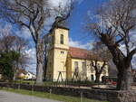 Motzen, evangelische Dorfkirche, erbaut 1755 (06.04.2026)