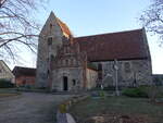 Zaue, evangelische Kirche, sp�tromanische Feldsteinkirche St.