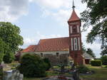 Gruhno, evangelische Kirche, erbaut im 13.