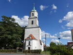 Stechau, evangelische Kirche, erbaut im 13.