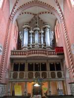 Doberlug, Orgelempore der Klosterkirche St.
