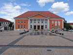 Rathenow, Kulturhaus mit Optik Industrie Museum am Mrkischer Platz (07.07.2025)