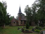 Markee, evangelische Christuskirche, Fachwerkkirche erbaut 1697 (10.07.2025)