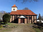 Wulkow, evangelische Dorfkirche, erbaut 1687 (05.04.2026)