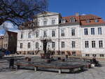 Bad Freienwalde, Rathaus in der Karl Marx Stra�e, erbaut 1855 (08.04.2026)