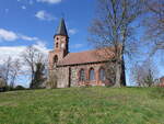 Dannenberg / Mark, evangelische Kirche, neugotische Saalkirche von 1894 (08.04.2026)