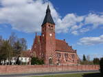 Neuenhagen, evangeliche Kirche, erbaut 1902 (08.04.2026)