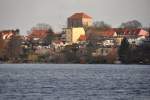 STRAUSBERG (Landkreis Mrkisch-Oderland), 26.11.2011, Blick ber den Straussee auf die Stadt