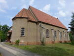 Borgsdorf, evangelische Kirche, erbaut 1953 durch den Architekten Otto Klees (24.05.2026)