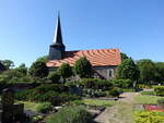 Teschendorf, evangelische Kirche, fr�hgotische Saalkirche aus dem 13.