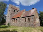 Bergsdorf, evangelische Kirche, Feldsteinkirche aus dem 13.