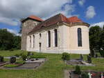 Klein-Mutz, barocke evangelische Kirche, erbaut 1754 (28.05.2026)