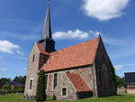 Kraatz, evangelische Kirche, Feldsteinkirche aus dem 13.