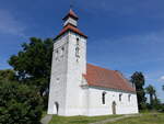 Sonnenberg, evangelische Kirche, mittelalterlicher Saalbau, umgestaltet um 1600, Turmaufsatz von 1818 (28.05.2026)