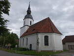 Drrwalde, evangelische Kirche, erbaut 1767 (08.06.2025)