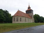 Gro Jehser, evangelische Kirche, Feldsteinkirche aus dem 15.