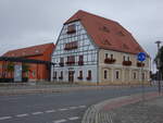 Grossrschen, Kurmrker mit Wettigs Hof am Marktplatz (18.09.2021)