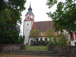 Klettwitz, evangelische Kirche, erbaut ab 1370.