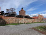 Beeskow, Burg und Bergfried an der Spreeinsel (04.04.2026)