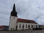 Friedland, evangelische Kirche, erbaut im 18.