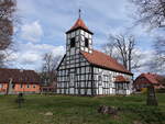 Grunow, evangelische Kirche, erbaut 1773 (04.04.2026)