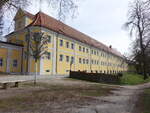 Neuzelle, Kanzleigeb�ude des Klosters, erbaut 1723 unter Abt Konrad (04.04.2026)