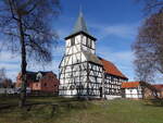 Rie�en, evangelische Kirche, Fachwerkkirche aus dem 17.