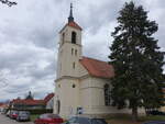 Berkenbr�ck, evangelische Kirche, erbaut 1832 im Rundbogenstil der Schinkelschule (05.04.2026)