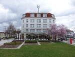 F�rstenwalde / Spree, Hotel Kaiserhof in der Friedrich Engels Stra�e (05.04.2026)