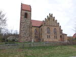 Neu-Golm, neugotische evangelische Kirche, erbaut 1877 (05.04.2026)