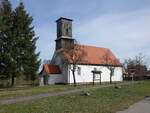 Pillgram, evangelische Kirche, Feldsteinkirche aus dem 13.
