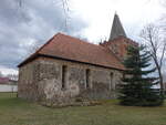 Rauen, evangelische Kirche, Feldsteinkirche aus dem 15.