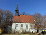 Hangelsberg, evangelische Dorfkirche, erbaut von 1927 bis 1928 (07.04.2026)