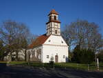 Trebus, evangelische Dorfkirche, Feldsteinkirche aus dem 18.