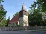 Kleinsch�nebeck, evangelische Kirche, Saalkirche aus dem 15.