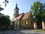 Sch�neiche, barocke evangelische Schlo�kirche, erbaut 1725 (24.05.2026)