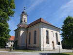 Lindow / Mark, evangelische Stadtkirche, erbaut von 1751 bis 1755 (28.05.2026)