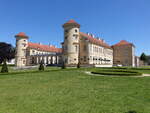 Schloss Rheinsberg, erbaut ab 1566 durch die Familie von Bredow, erweitert bis 1740 durch die Baumeistern Johann Gottfried Kemmeter und Georg Wenzeslaus von Knobelsdorff (29.05.2026) 