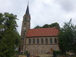 Glindow, evangelische Kirche, erbaut von 1852 bis 1853 nach Plnen von August Stler (09.07.2025)