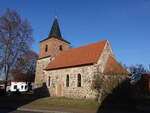 Haseloff, evangelische Dorfkirche, Feldsteinkirche aus dem 13.
