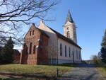 Rieben, evangelische Kirche, erbaut von 1817 bis 1820 (12.03.2026)