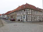 Lenzen, Fachwerkh�user in der Kellerstra�e (21.06.2026)