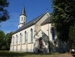 Cumlosen, evangelische Kirche, erbaut von 1856 bis 1858 (21.06.2026)